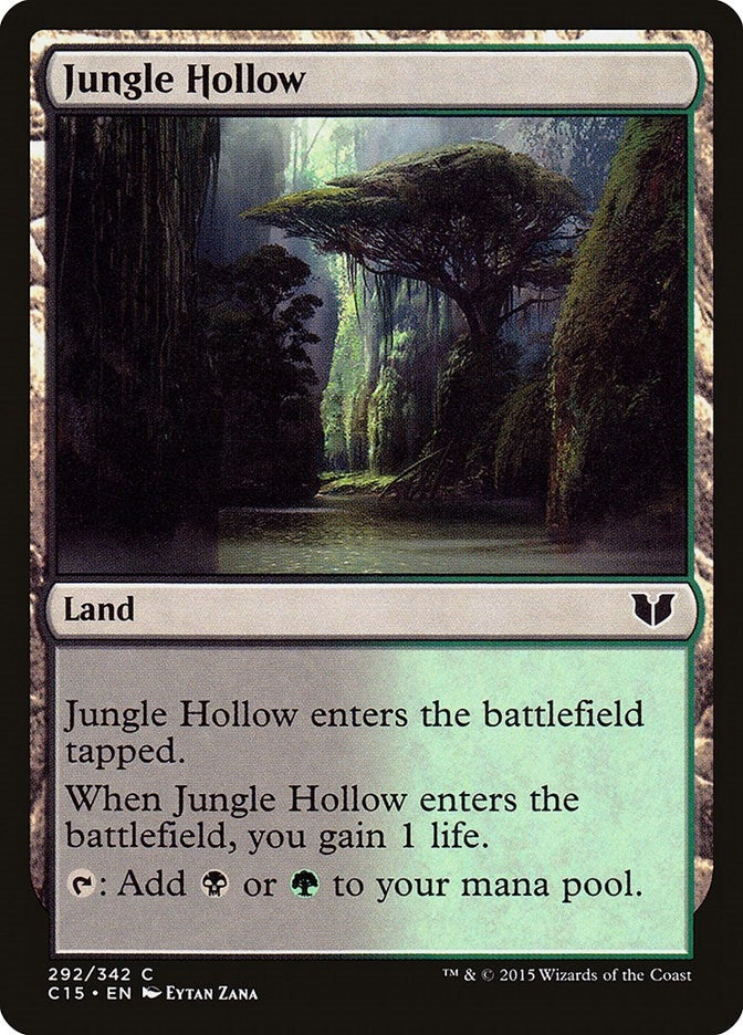 Jungle Hollow (292) (Commander 2015)
