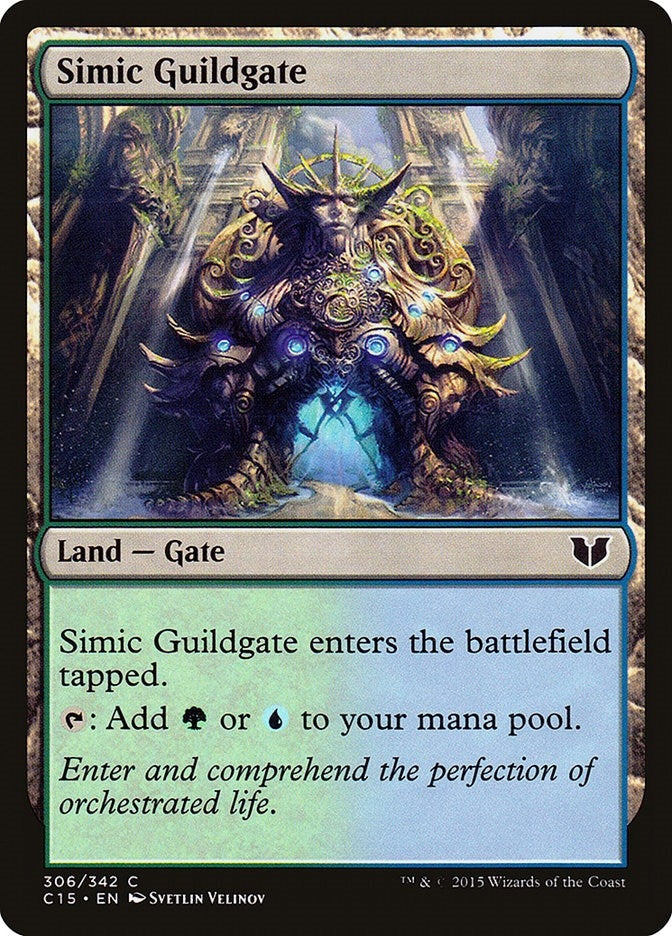 Simic Guildgate (306) (Commander 2015)