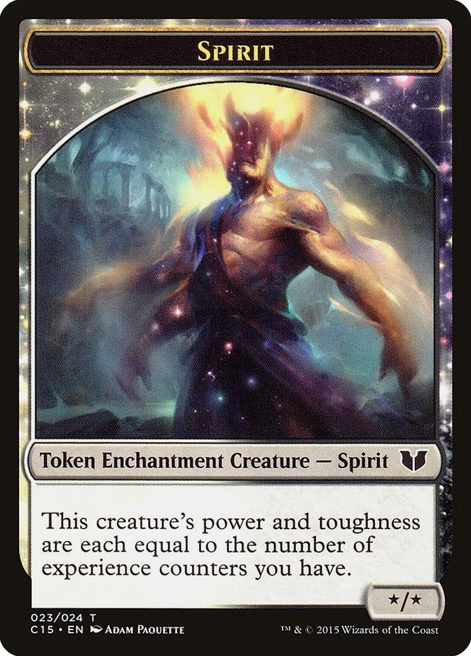 Spirit (023) // Cat Double-Sided Token (23 // 3) (Commander 2015)
