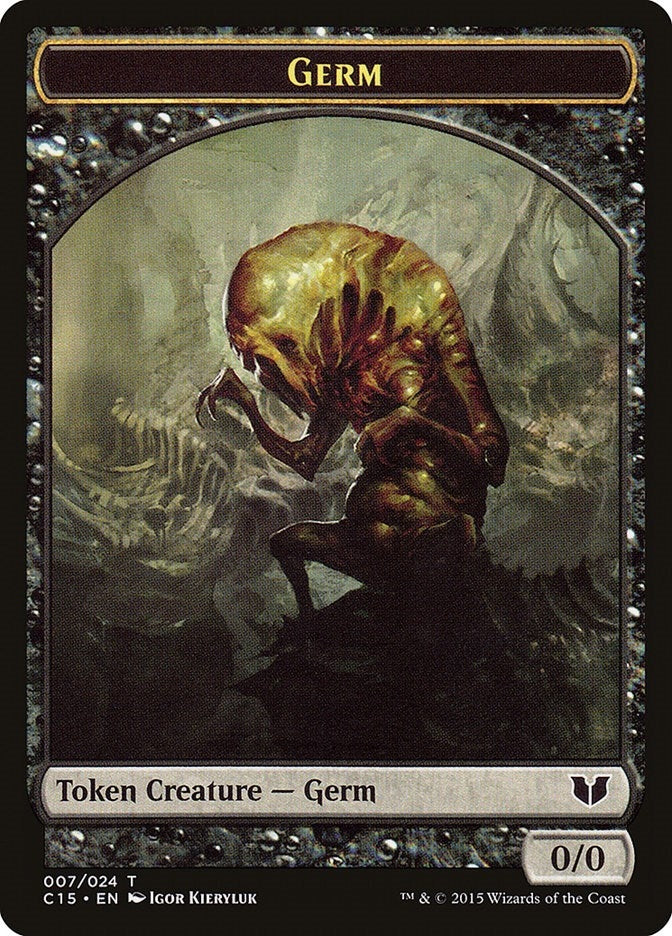 Germ // Zombie Double-Sided Token (7 // 8) (Commander 2015)