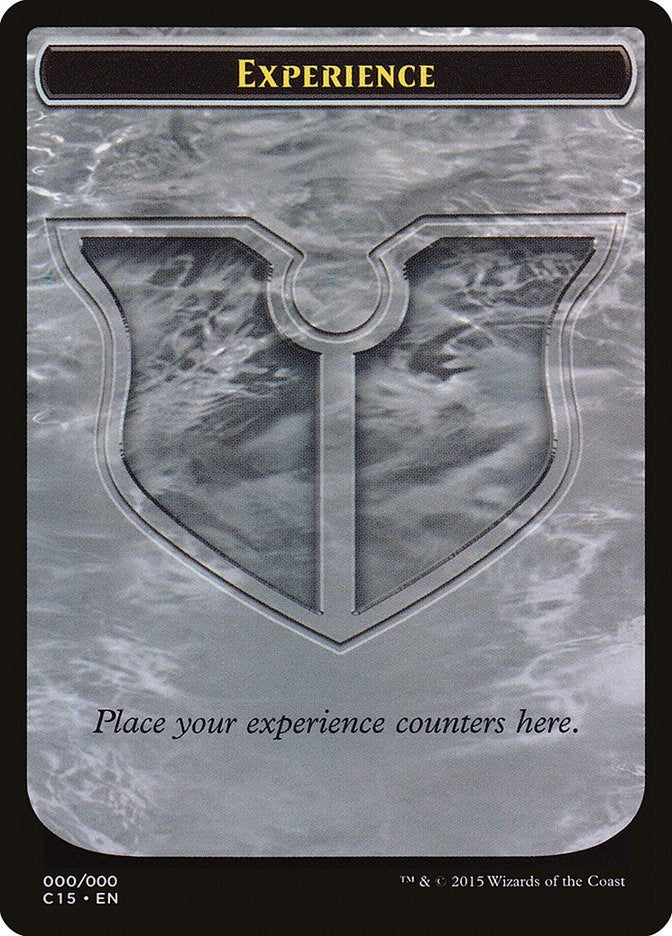 Experience Double-Sided Token (Commander 2015)