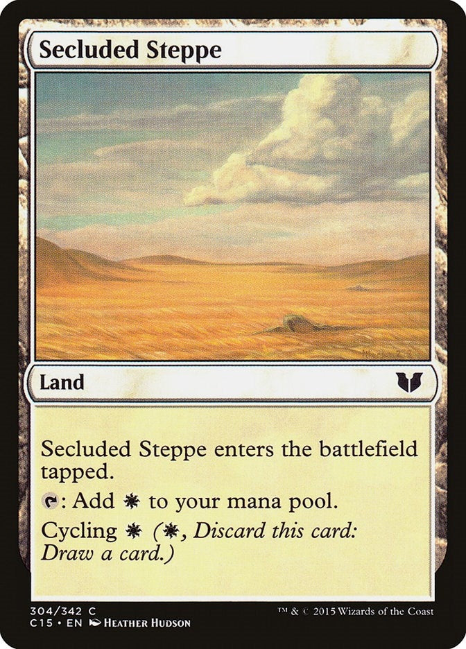 Secluded Steppe (304) (Commander 2015)