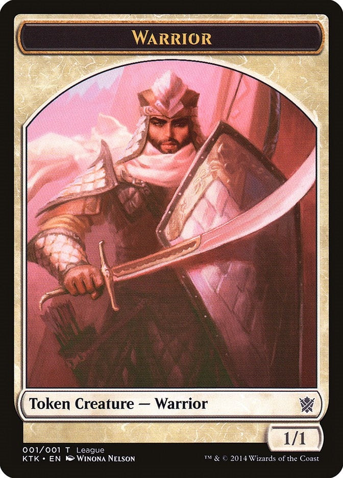 Image for Warrior Token (1) - Magic: The Gathering