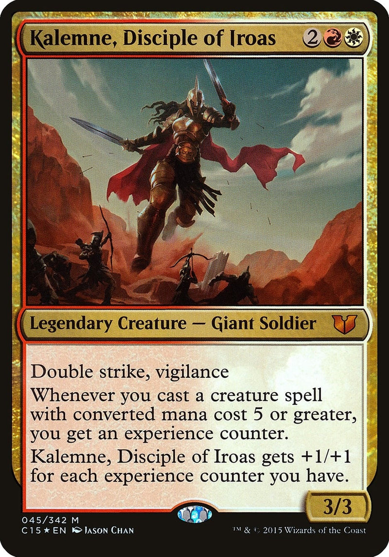 Kalemne, Disciple of Iroas (Commander 2015) (45) (Oversize Cards)