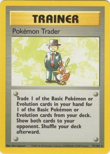 Image for Pokemon Trader (077/102) (Base Set) - Pokemon