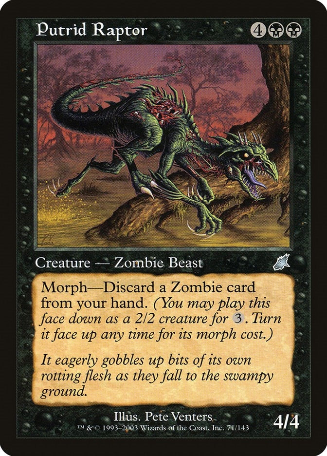 Putrid Raptor (71) (Scourge)