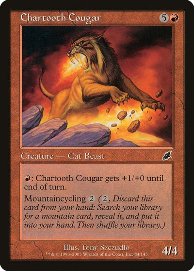 Chartooth Cougar (84) (Scourge)