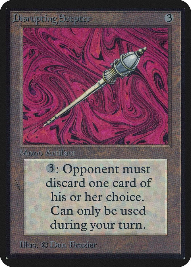 Disrupting Scepter (Alpha Edition)