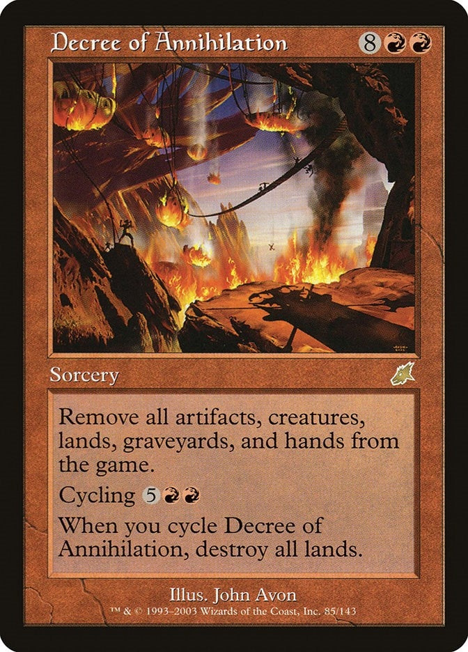 Decree of Annihilation (85) (Scourge)