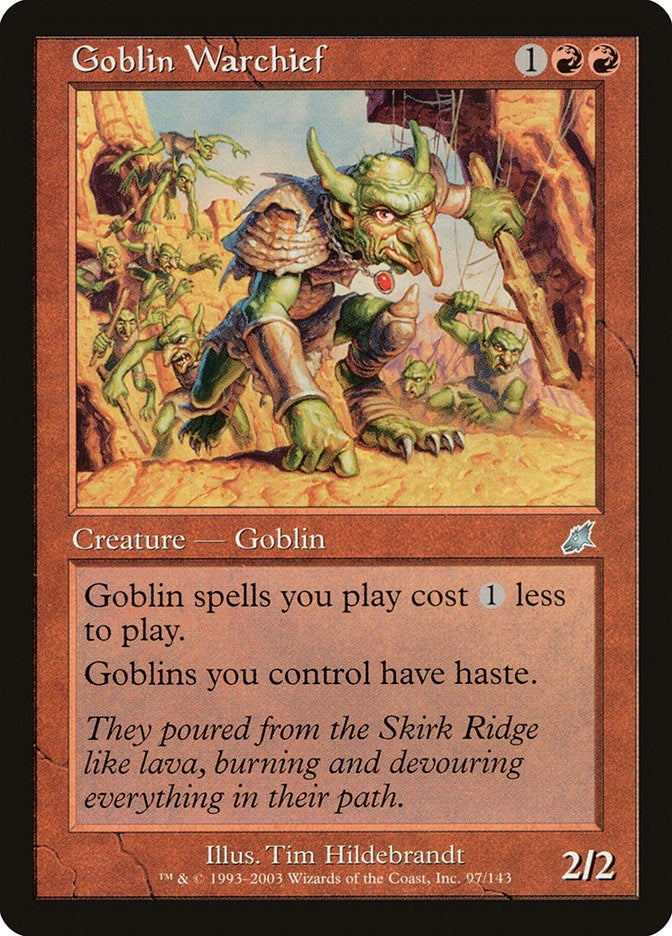 Goblin Warchief (97) (Scourge)