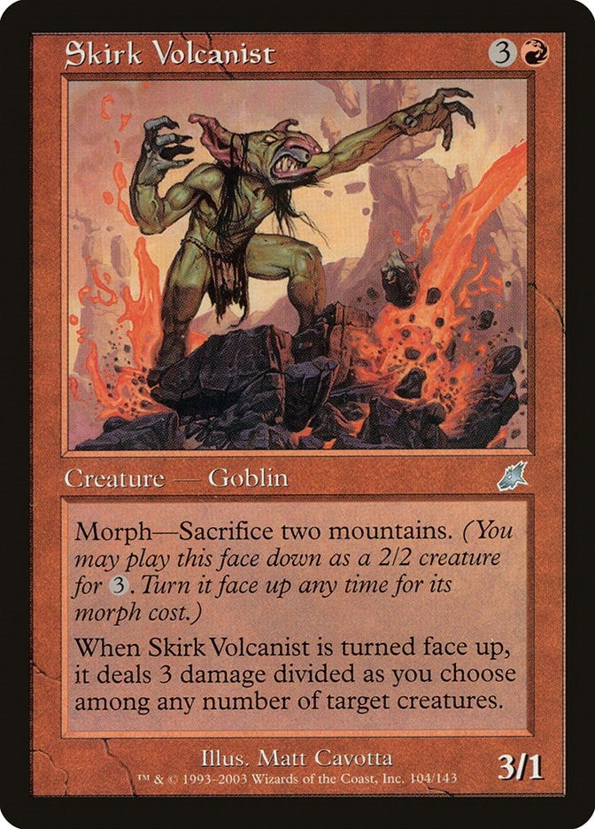 Skirk Volcanist (104) (Scourge)