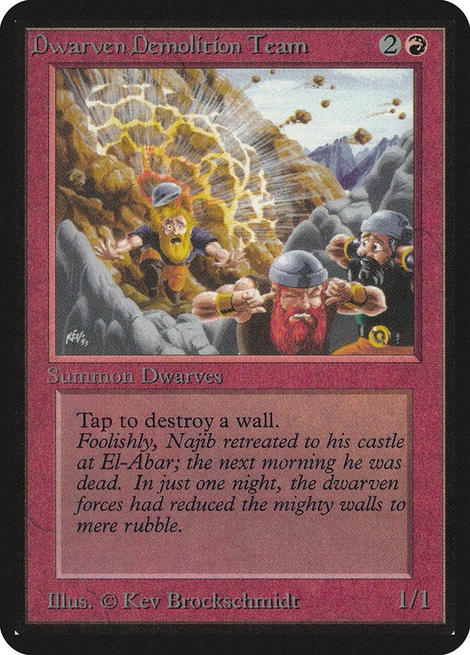 Dwarven Demolition Team (Alpha Edition)