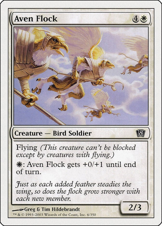 Aven Flock (6) (8th Edition)