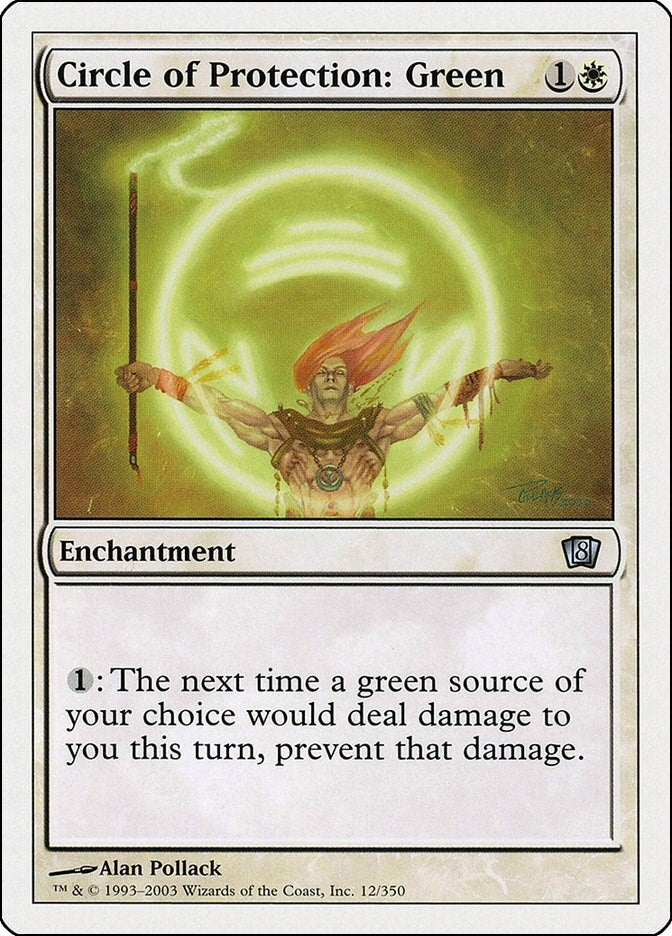 Circle of Protection: Green (12) (8th Edition)