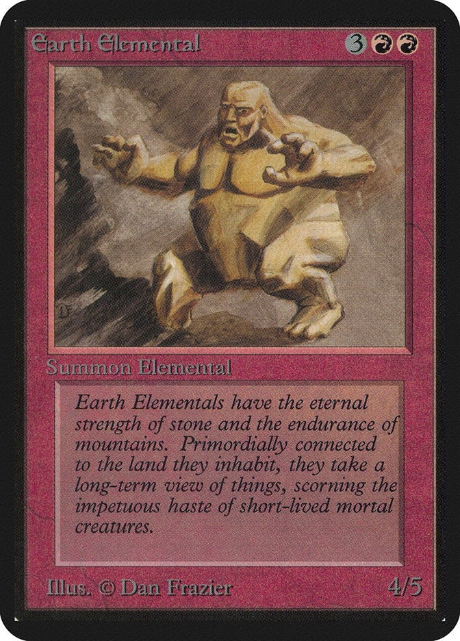 Earth Elemental (Alpha Edition)