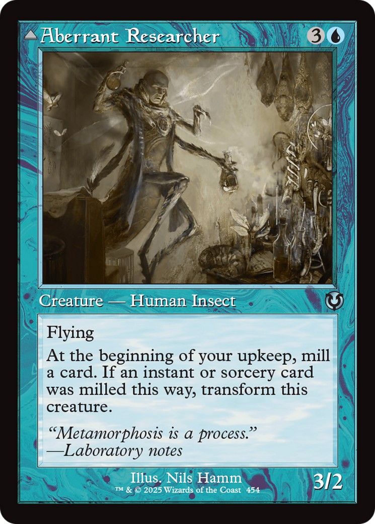 Aberrant Researcher (Retro Frame) (454) (Innistrad Remastered)