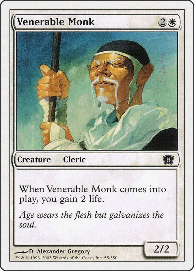 Venerable Monk (55) (8th Edition)