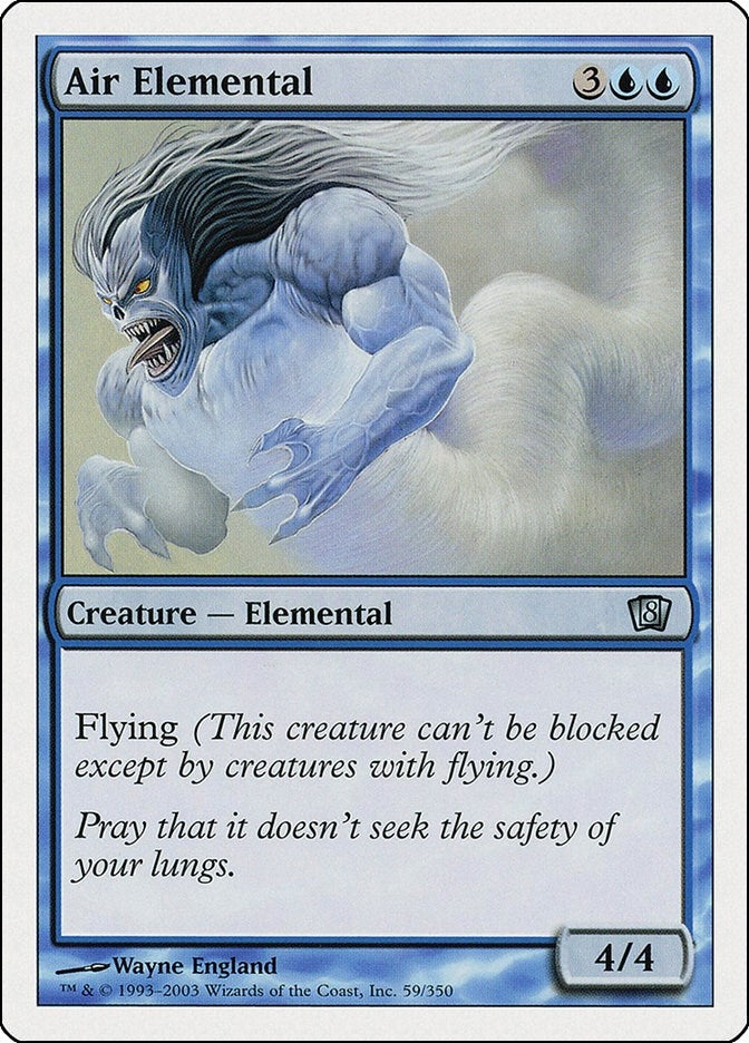 Air Elemental (59) (8th Edition)