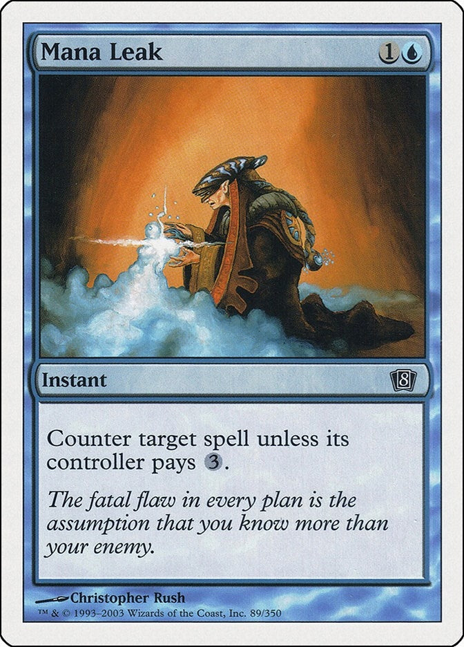Mana Leak (89) (8th Edition)