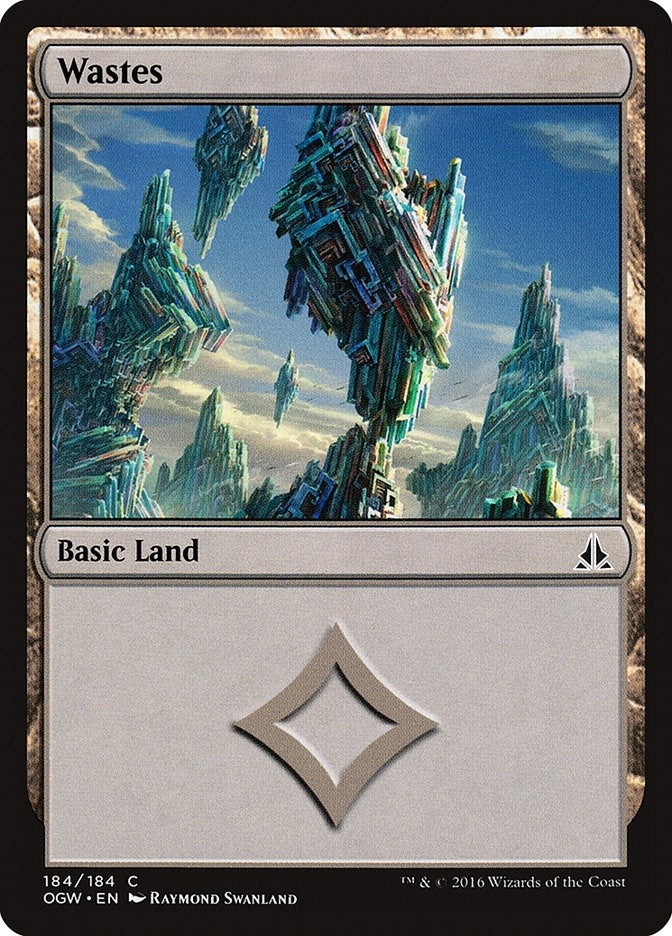 Image for Wastes (184) (184) - Magic: The Gathering