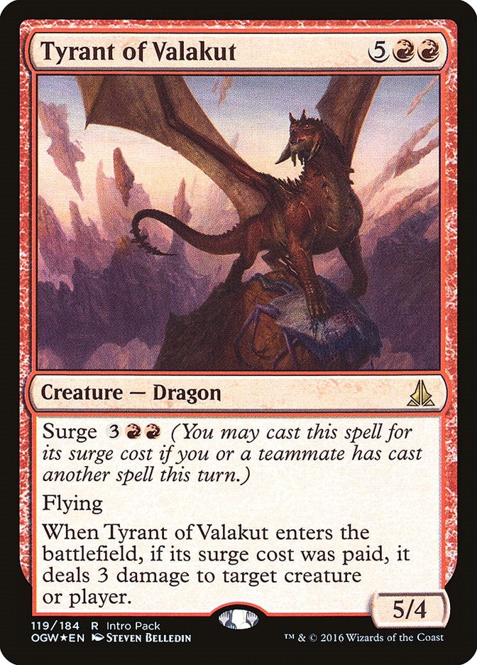 Tyrant of Valakut (119) (Unique and Miscellaneous Promos)