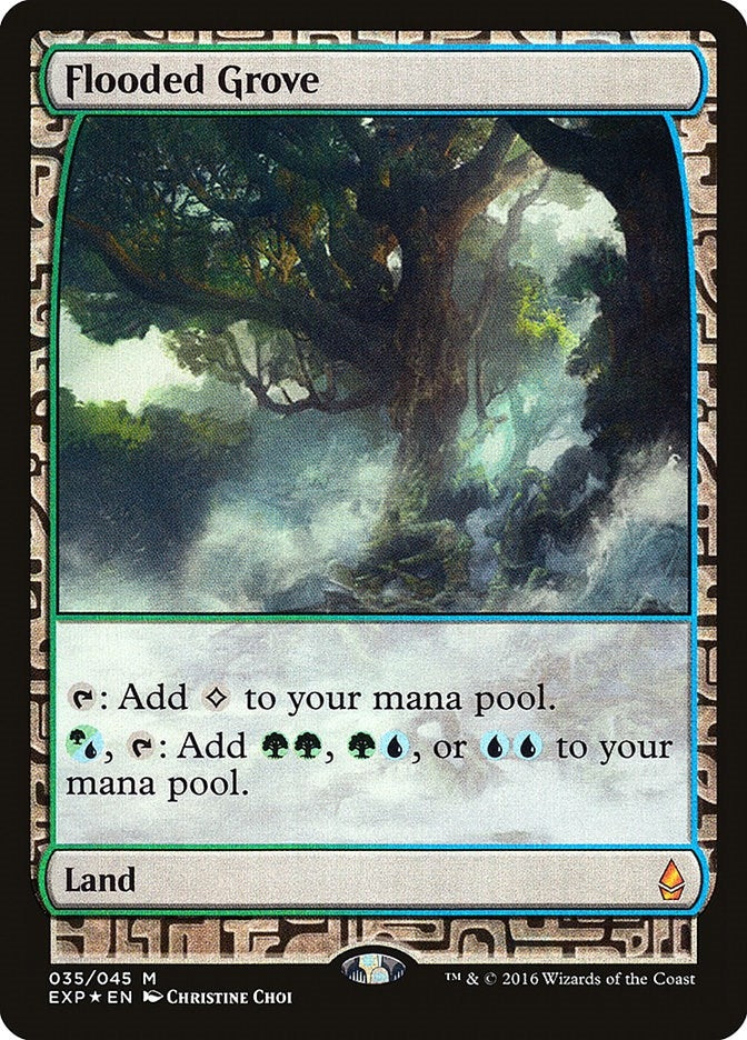 Flooded Grove (35) (Zendikar Expeditions)