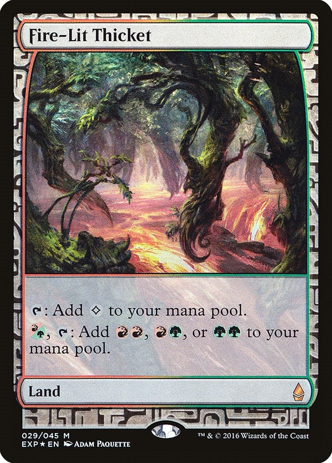 Fire-Lit Thicket (29) (Zendikar Expeditions)