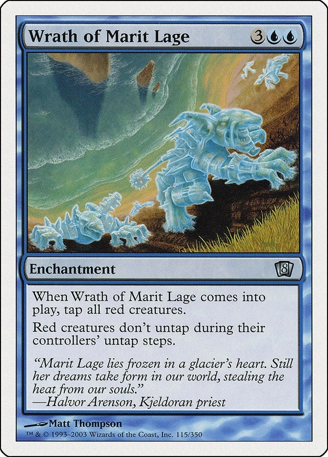 Image for Wrath of Marit Lage (115) [8ED]