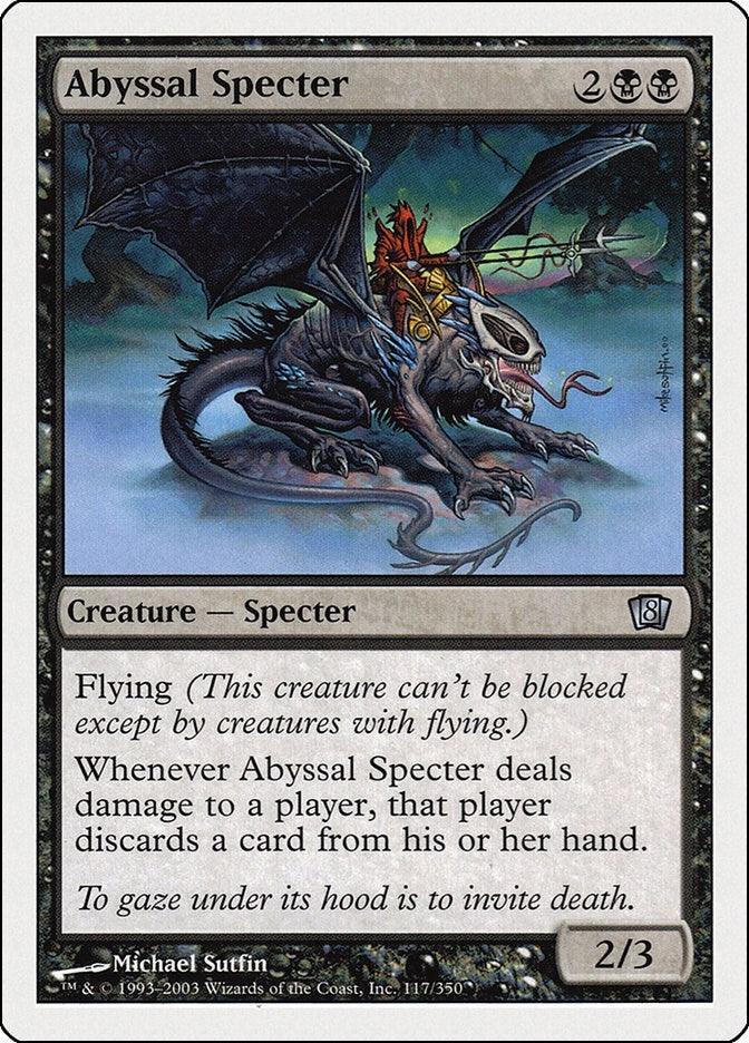 Abyssal Specter (117) (8th Edition)
