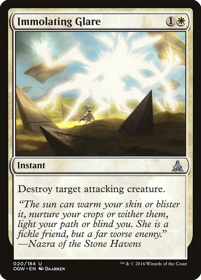 Immolating Glare (20) (Oath of the Gatewatch)