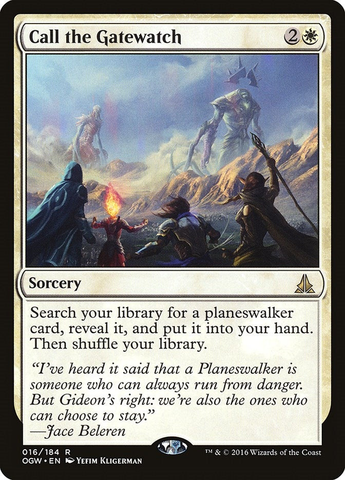 Call the Gatewatch (16) (Oath of the Gatewatch)