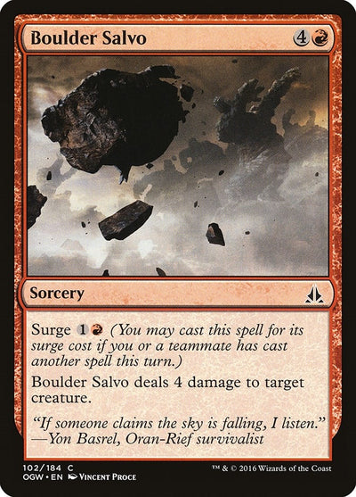Boulder Salvo (102) (Oath of the Gatewatch)