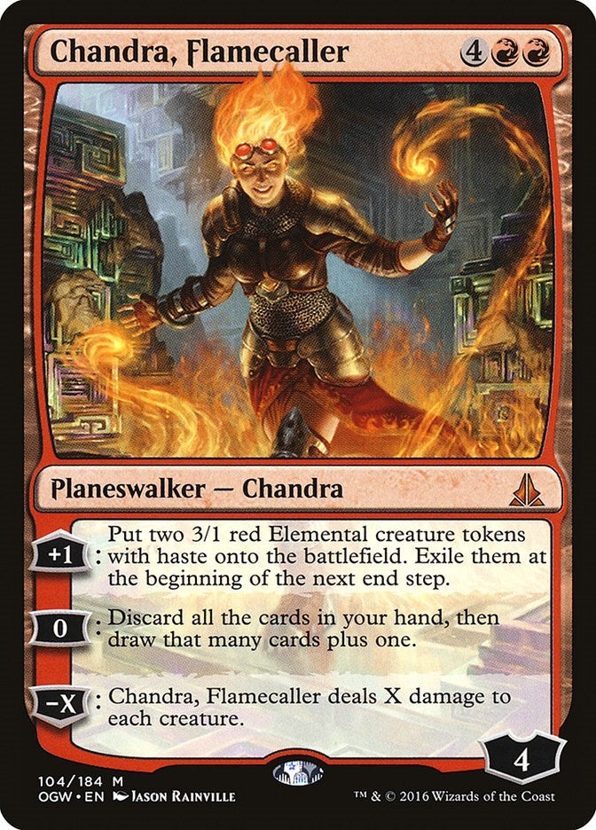 Chandra, Flamecaller (104) (Oath of the Gatewatch)