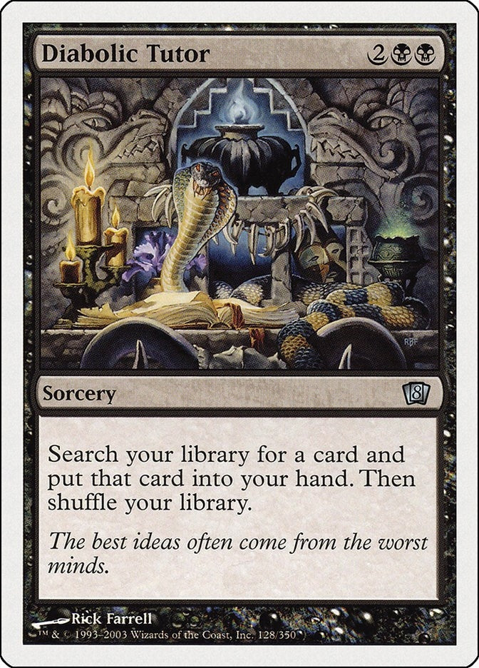 Diabolic Tutor (128) (8th Edition)