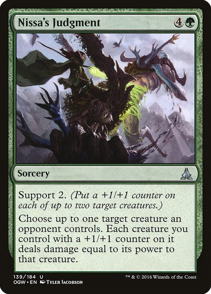 Nissa's Judgment (139) (Oath of the Gatewatch)