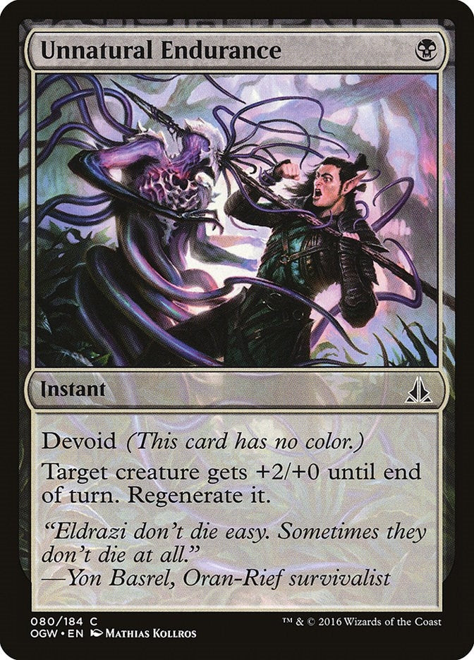 Image for Unnatural Endurance (80) - Magic: The Gathering