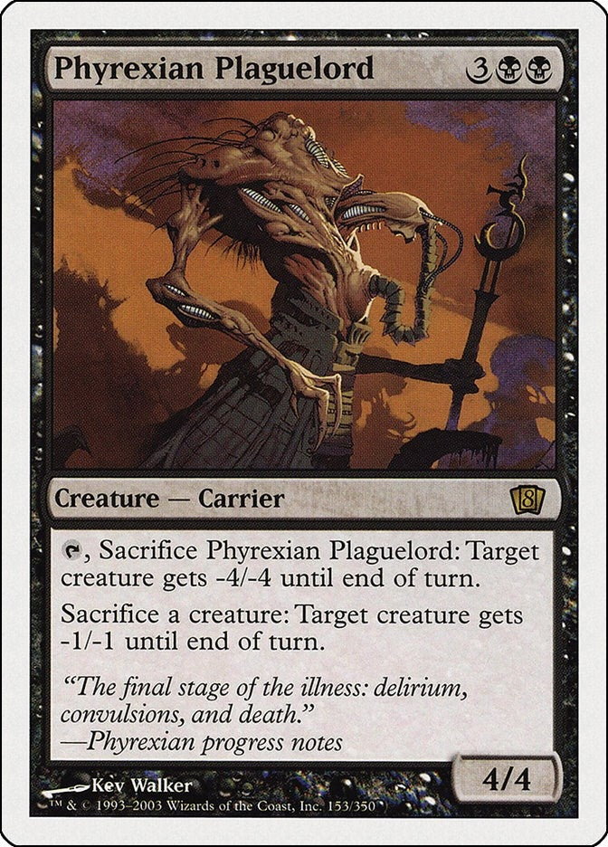 Phyrexian Plaguelord (153) (8th Edition)