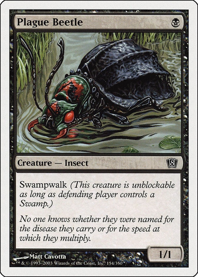 Plague Beetle (154) (8th Edition)
