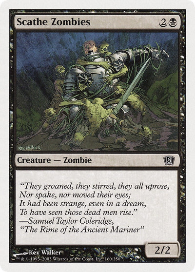 Scathe Zombies (160) (8th Edition)