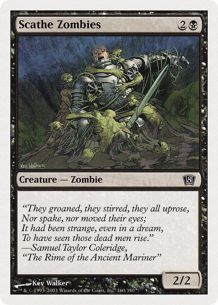 Image for Scathe Zombies (160) (8th Edition) - Magic: The Gathering