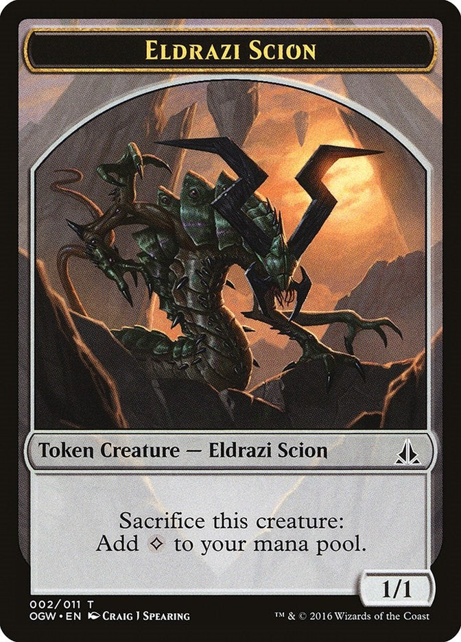 Eldrazi Scion Token (002) (2) (Oath of the Gatewatch)