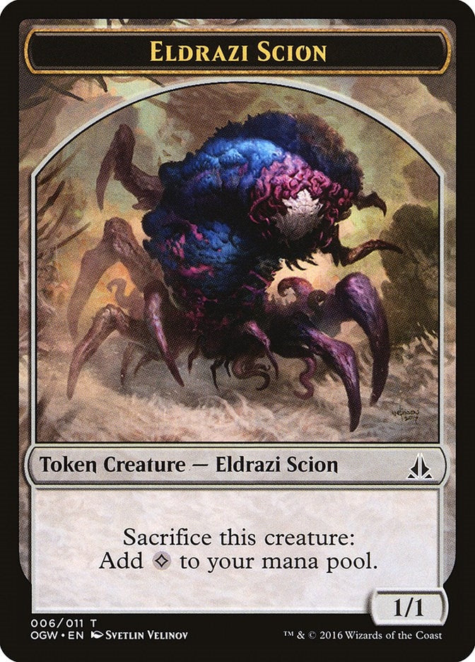 Eldrazi Scion Token (006) (6) (Oath of the Gatewatch)