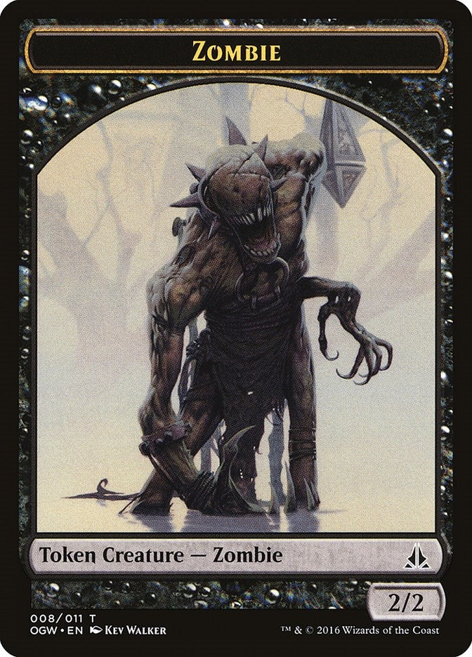 Image for Zombie Token (8) - Magic: The Gathering