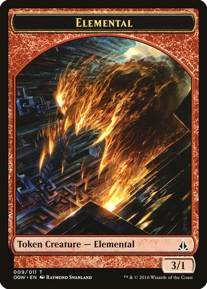 Elemental Token (009) (9) (Oath of the Gatewatch)