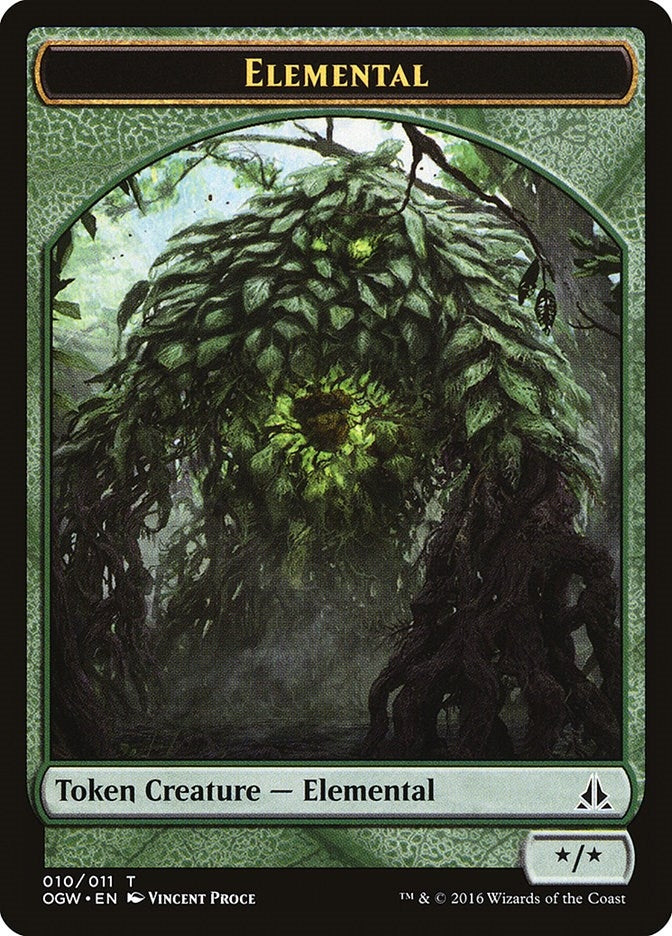 Elemental Token (010) (10) (Oath of the Gatewatch)