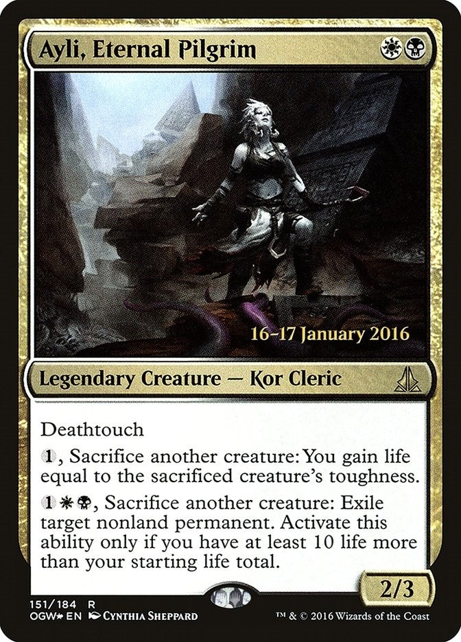 Ayli, Eternal Pilgrim (151) (Prerelease Cards)