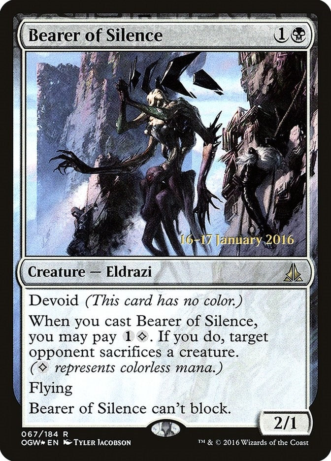 Bearer of Silence (67) (Prerelease Cards)