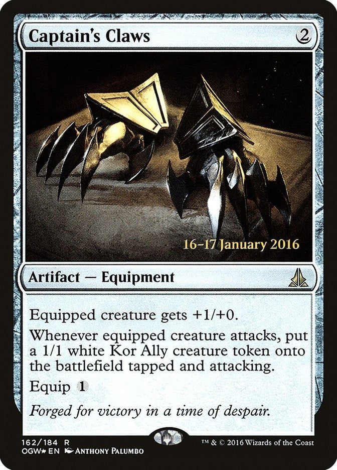 Captain's Claws (162) (Prerelease Cards)