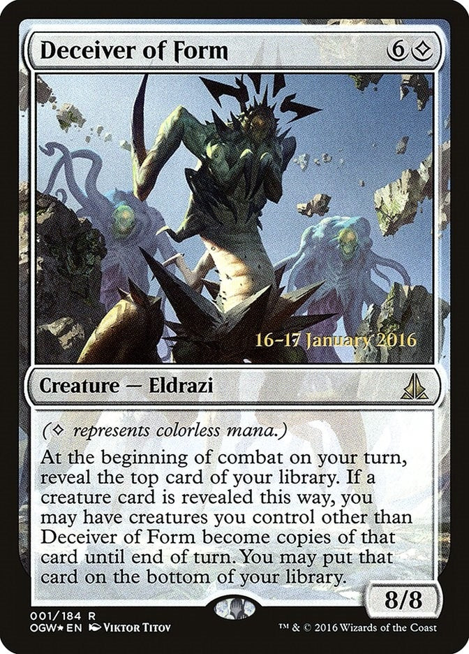 Deceiver of Form (1) (Prerelease Cards)