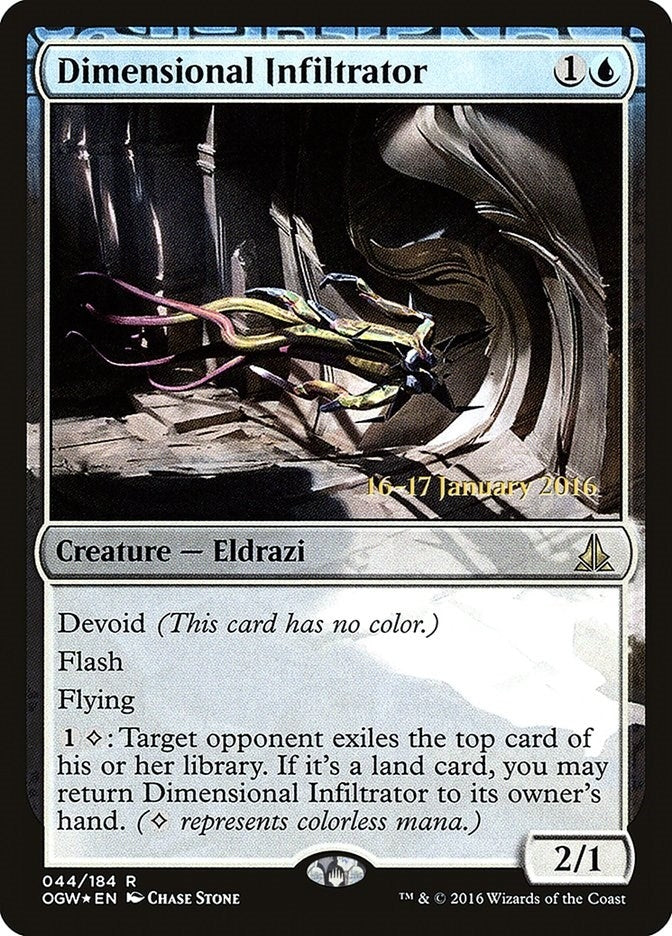 Dimensional Infiltrator (44) (Prerelease Cards)